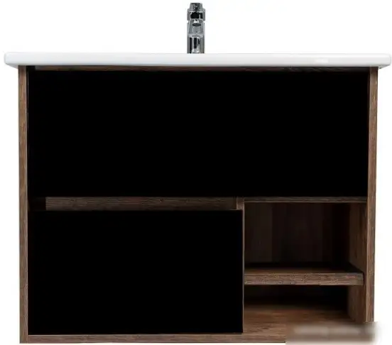 Viant Тумба под умывальник Люксембург Элина 60 VLUX60ELCH-T2YP (черный) – фото товара