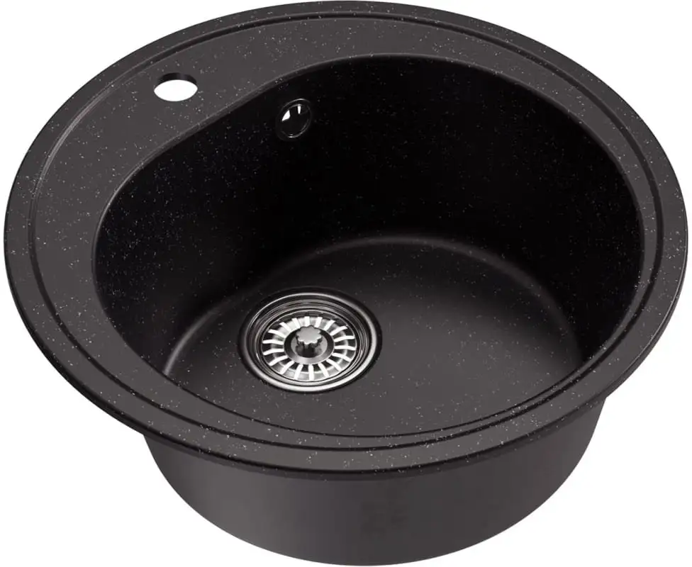 Кухонная мойка Mixline ML-GM11 551821 (черный) - фото товара