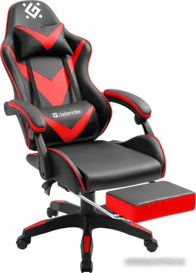 Кресло Defender Minion (черный/красный) – фото товара