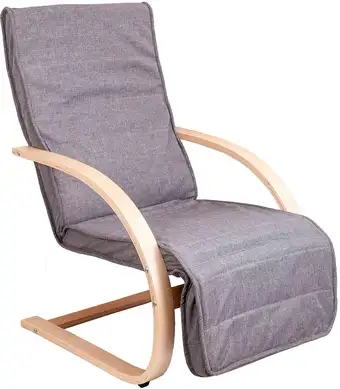 Интерьерное кресло AksHome Grand (ткань, серый) – изображение в каталоге