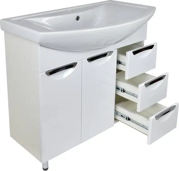 Doratiz Тумба Афина 80 под умывальник Балтика 80 (белый) – фото товара