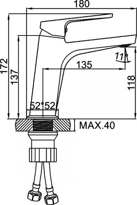 Смеситель Ledeme L1092 - фото товара