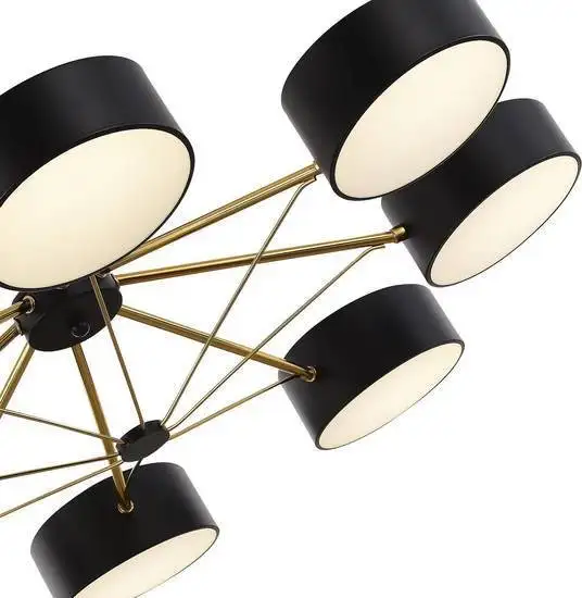 Люстра средней высоты Evoluce Valle SLE6005-402-08 – фото товара