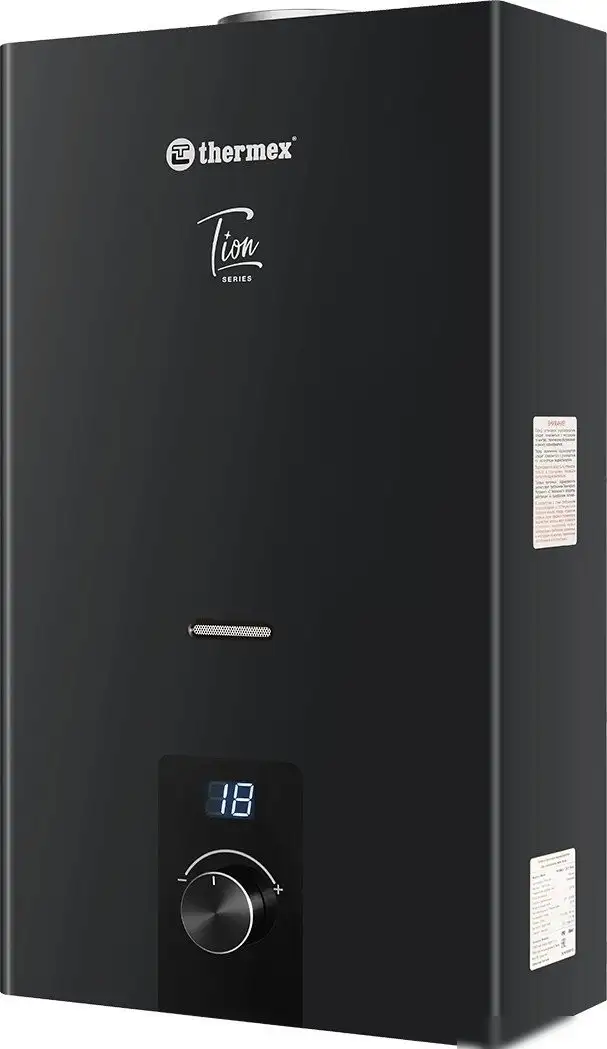 Газовая колонка Thermex T 20 D (Black) - фото товара