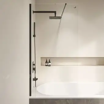 Стеклянная шторка для ванны RGW SC-050-B 351105008-14