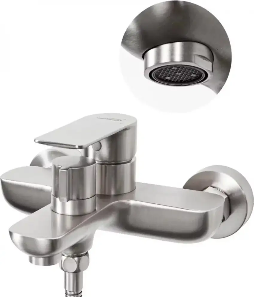 Смеситель Hansberge H4099 (никель) - фото товара