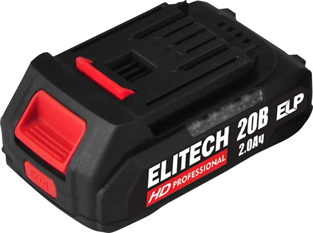 Дрель-шуруповерт ELITECH ДА 20БЛ2 E2201.045.01 (с 2-мя АКБ, кейс) – фото товара