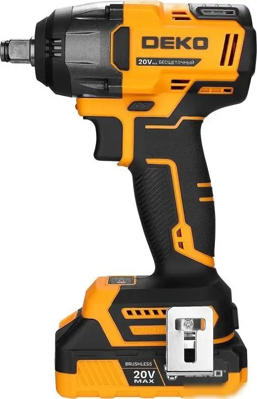 Гайковерт Deko ZKIS20 081-1013 (с 2-мя АКБ, кейс) – фото товара