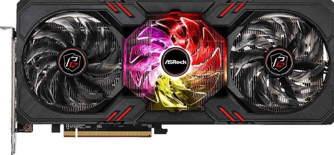 Видеокарта ASRock Radeon RX 7600 Phantom Gaming 8GB OC RX7600 PG 8GO – фото товара