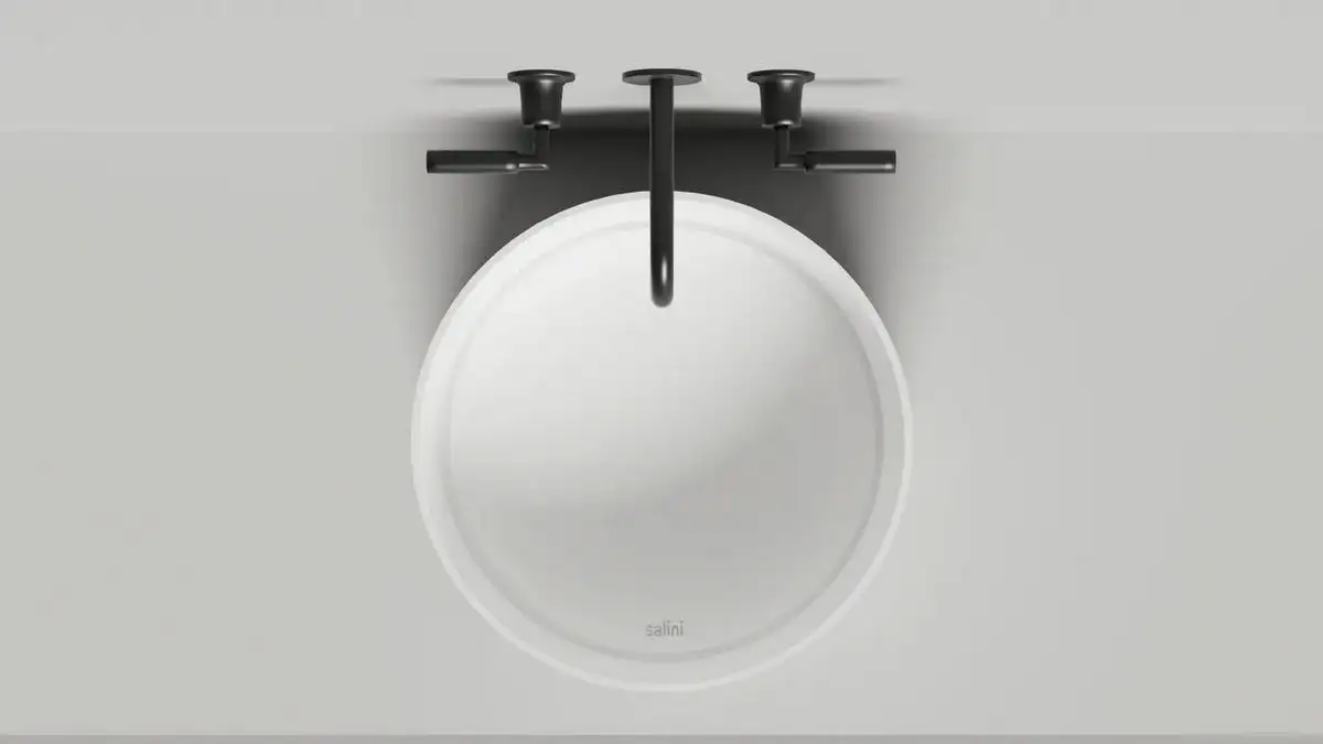 Умывальник Salini Armonia Round 02 130412G (S-Sense, глянцевый) - фото товара