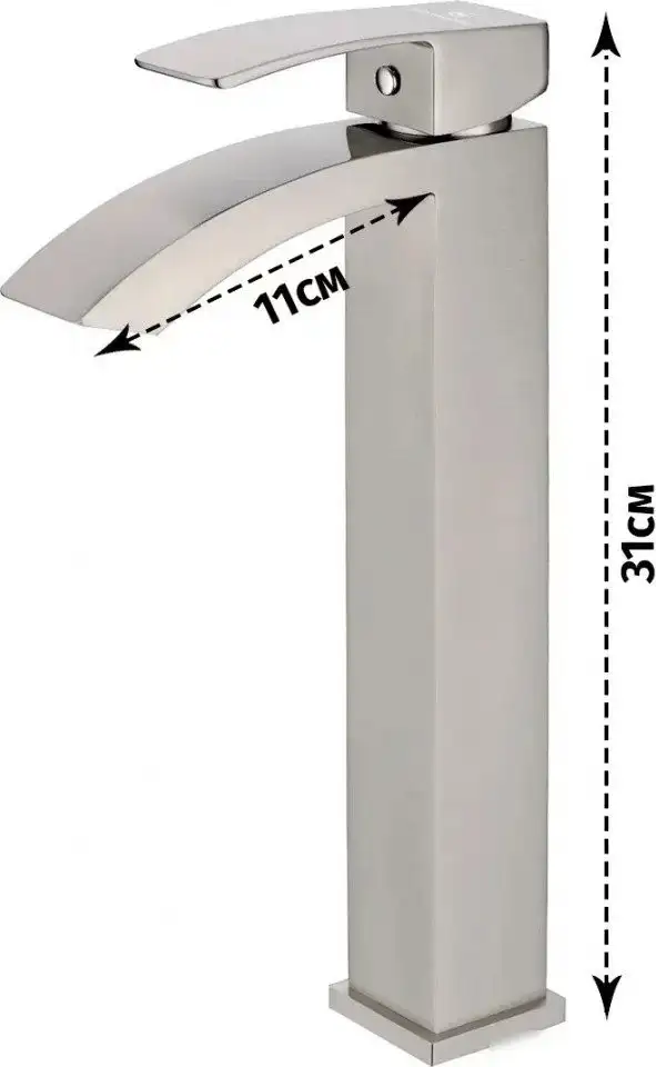 Смеситель Grocenberg GB3007 (никель) - фото товара