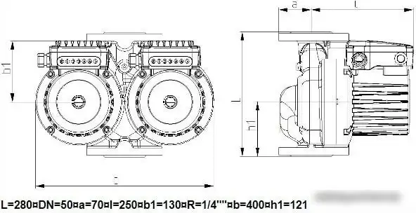 Циркуляционный насос IMP Pumps GHNDbasic II 50-190F - фото товара