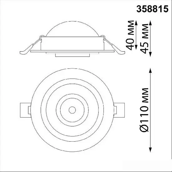Спот Novotech Gesso 358815 – фото товара