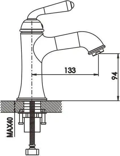 Смеситель Rose R0201E - фото товара