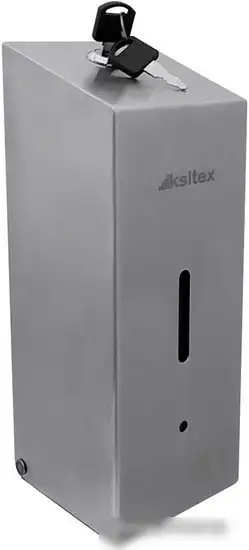 Дозатор для жидкого мыла Ksitex ASD-800M (матовый стальной) – фото товара