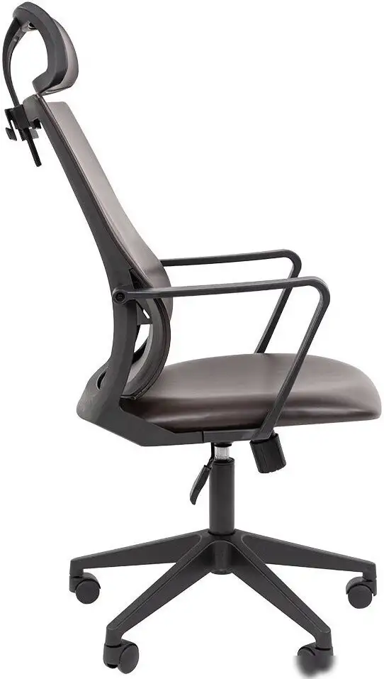 Офисное кресло CHAIRMAN 545 (экокожа коричневый) – фото товара
