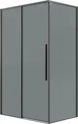 Душевой уголок Grossman Galaxy 100x90x195 120.K33.01.1090.42.10 (графит сатин/стекло тонированное)