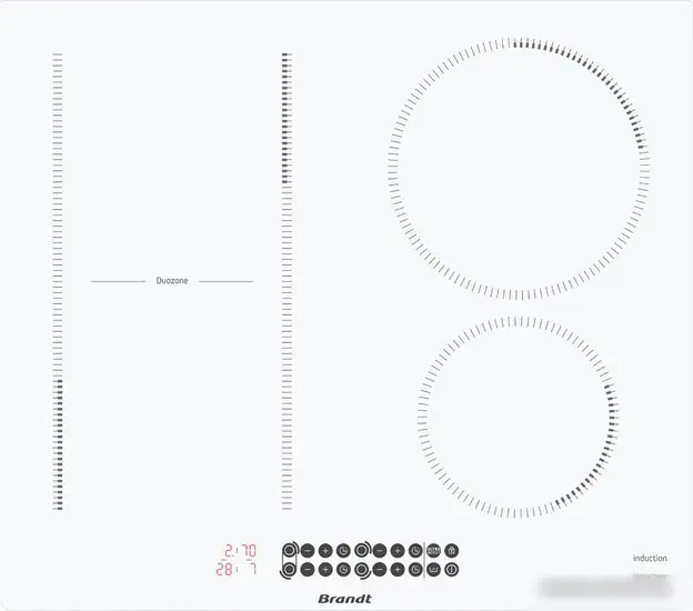Варочная панель Brandt BPI164DUW - изображение в каталоге