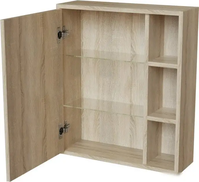 Mixline Шкаф с зеркалом для ванной Милтон-60 557615 – фото товара