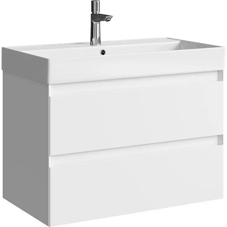 Aqwella Тумба с умывальником Geometria GE01082WM + Вилис 800 4610119205126 – фото товара