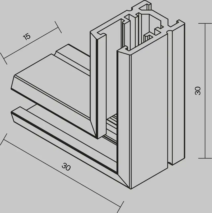 Соединитель треков Maytoni Technical Accessories for tracks Levity TRA184CL-11B – фото товара