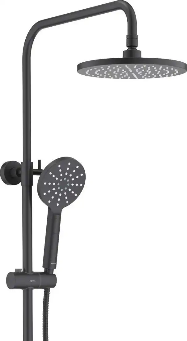 Душевая система Aquatek Бетта AQ2160MB (черный матовый) - фото товара