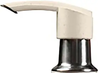 Дозатор для жидкого мыла GranFest Плоский 001 (белый)