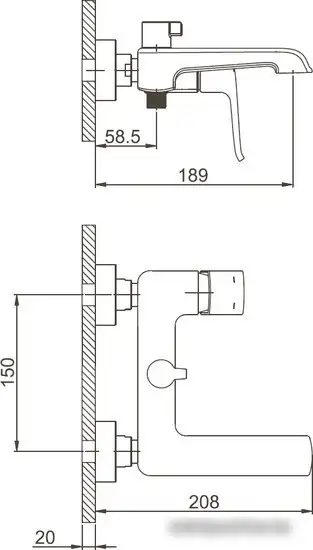Смеситель Gappo G3250-8 - фото товара