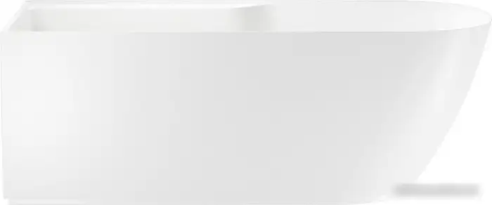 Ванна Wellsee Camellia 2.0 167x82 236201004 (отдельностоящая ванна (левая) белый глянец, экран, ножки, сифон-автомат золото) - фото товара