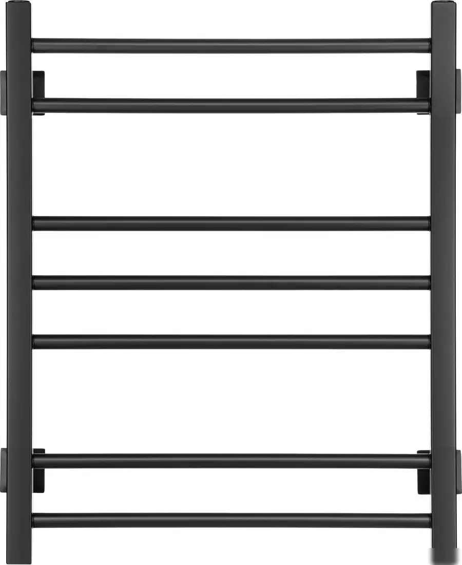 Полотенцесушитель Ростела Свирель V квадрат 500x700/7 1/2" (Ral 9005, нижнее подключение) - фото товара