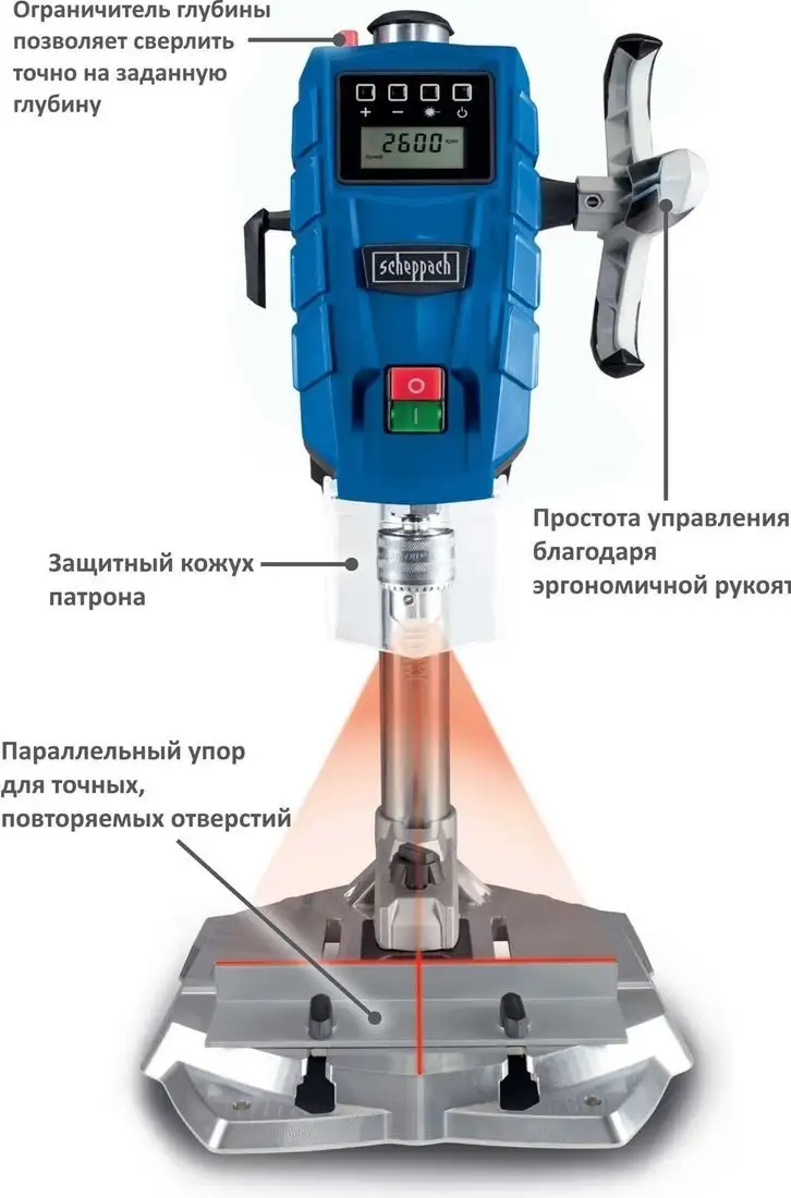 Сверлильный станок Scheppach DP55 – фото товара