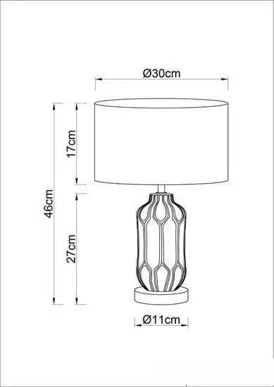 Настольная лампа Arte Lamp A4016LT-1BK – фото товара