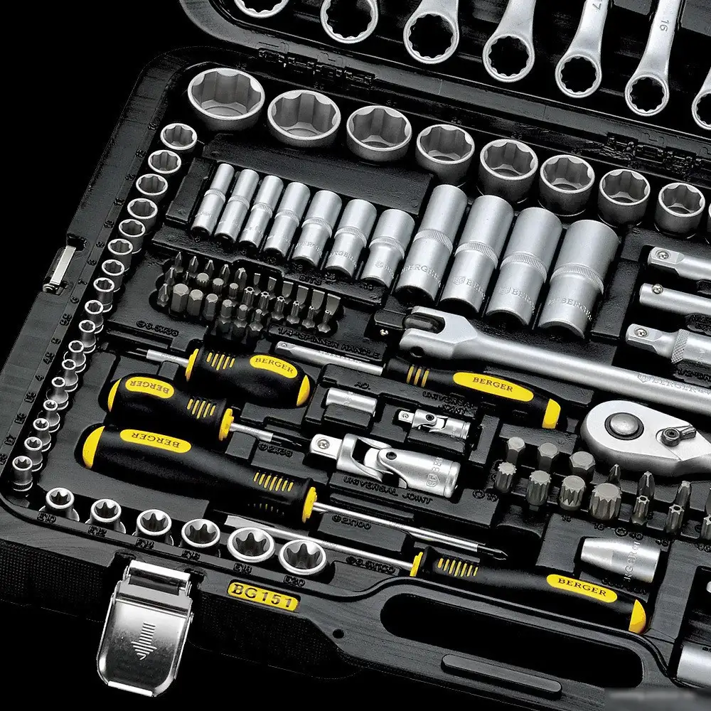 Универсальный набор инструментов Berger BG151-1214 (151 предмет) – фото товара