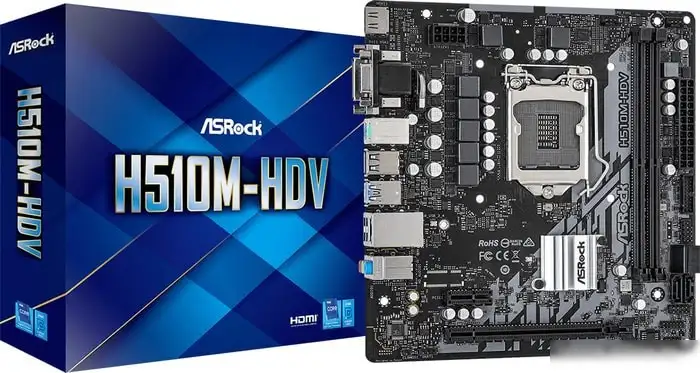 Материнская плата ASRock H510M-HDV – фото товара