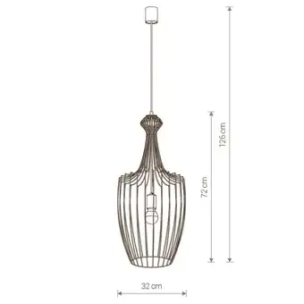 Подвесная люстра Nowodvorski Luksor L 8847 (Black) – изображение в каталоге