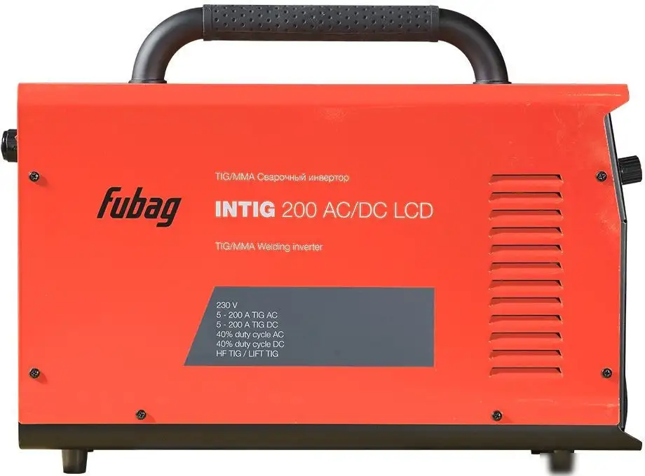 Сварочный инвертор Fubag INTIG 200 AC/DC Pulse LCD 31592.1 – фото товара