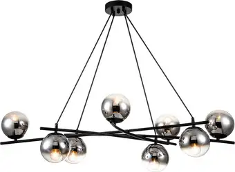 Подвесная люстра Escada Balance 1119/8S E14*40W Black – изображение в каталоге