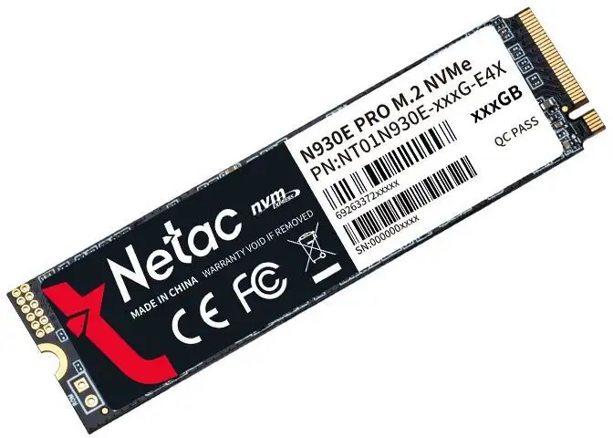 SSD Netac N930E PRO 512GB NT01N930E-512G-E4X-N – фото товара