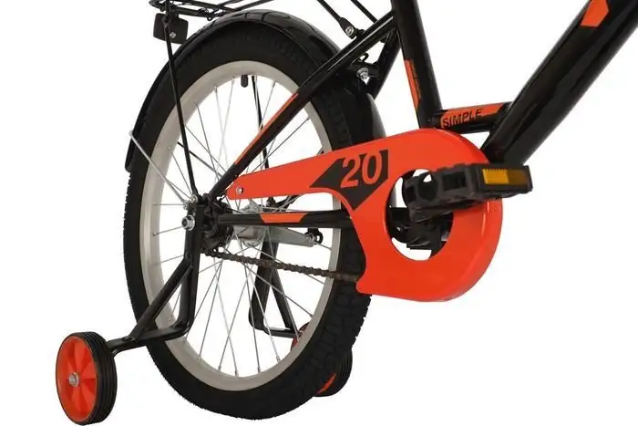 Детский велосипед Foxx Simple 20 2021 (черный) – фото товара