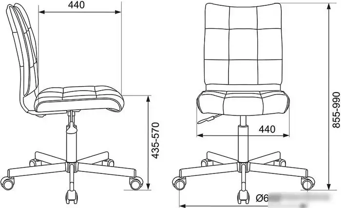 Кресло Бюрократ CH-330M/LT-28 (серый) – фото товара