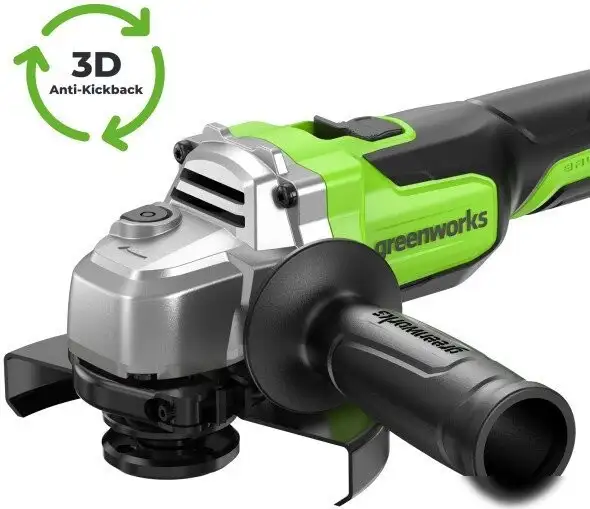 Угловая шлифмашина Greenworks AG5900 3201007 (без АКБ, сумка) – фото товара