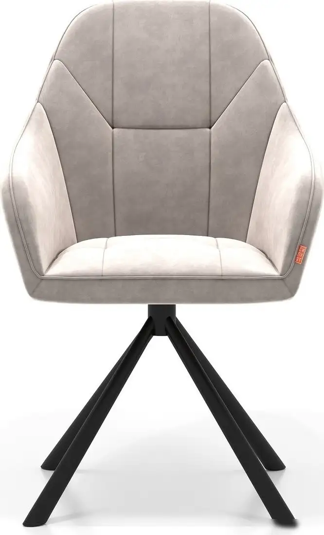 Стул Памир Босс F81 поворотный (светло-серый/черная опора) – фото товара