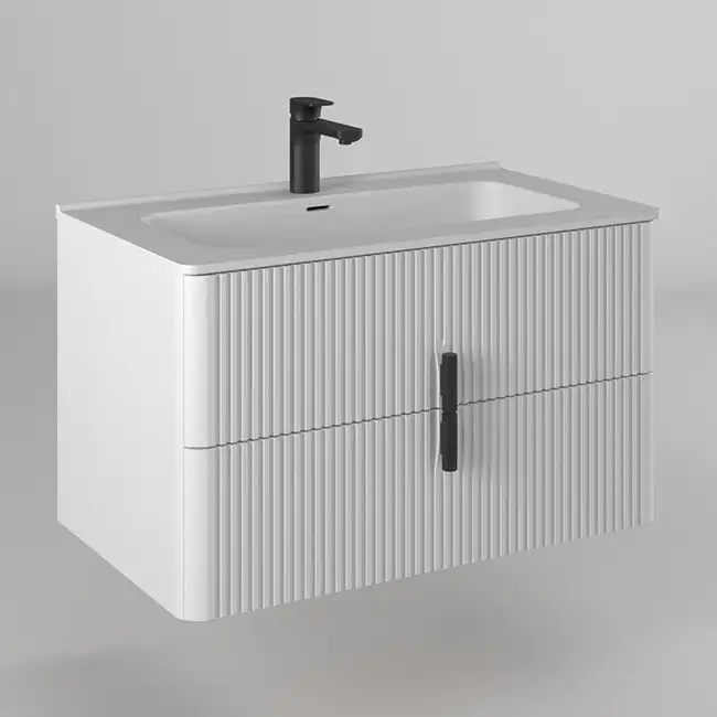 Briz Тумба с умывальником Бьянко 100 106 03-18100-16 00 БЕЛ – фото товара