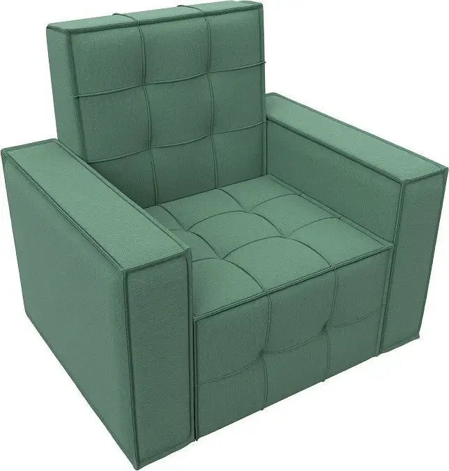 Интерьерное кресло Лига диванов Лига-067 132289 (рогожка Амур 11 зеленый)