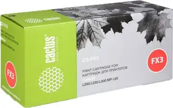 Картридж CACTUS CS-FX3 (аналог Canon FX-3) – изображение в каталоге