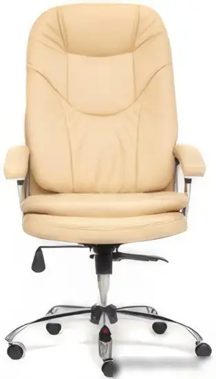 Кресло TetChair Softy Lux (кожзам, бежевый) – фото товара