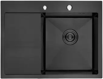 Кухонная мойка Gerhans K35848B-R (графит) - изображение в каталоге