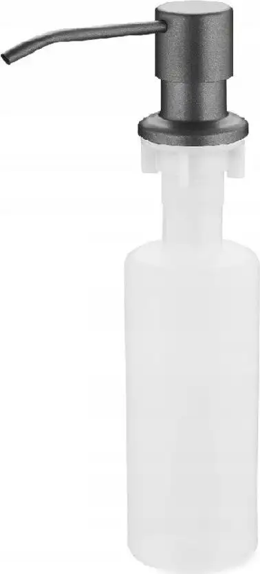 Кухонная мойка Schtoff Best Decor Silver 5550 + коландер KR-1 GREY + дозатор SD-1 GREY - фото товара