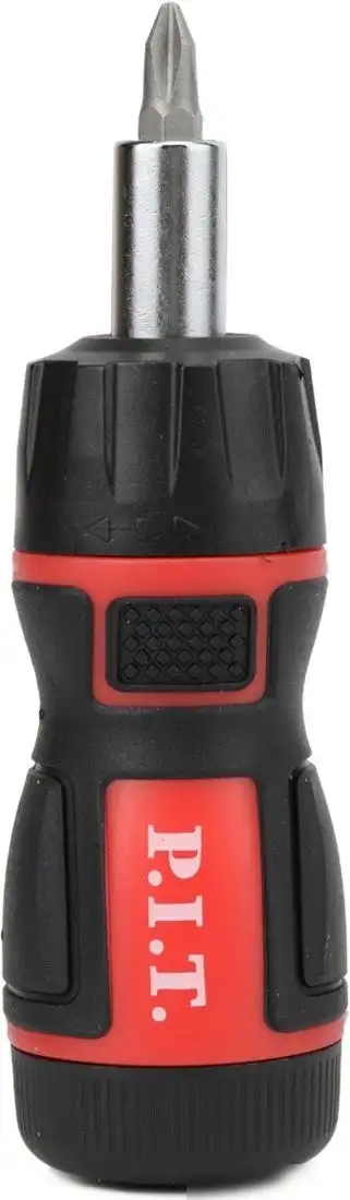 Набор отвертка с битами P.I.T. Advance HSDR04-0007 (7 предметов) – фото товара