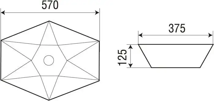 Умывальник WeltWasser Elbach 1138 - фото товара